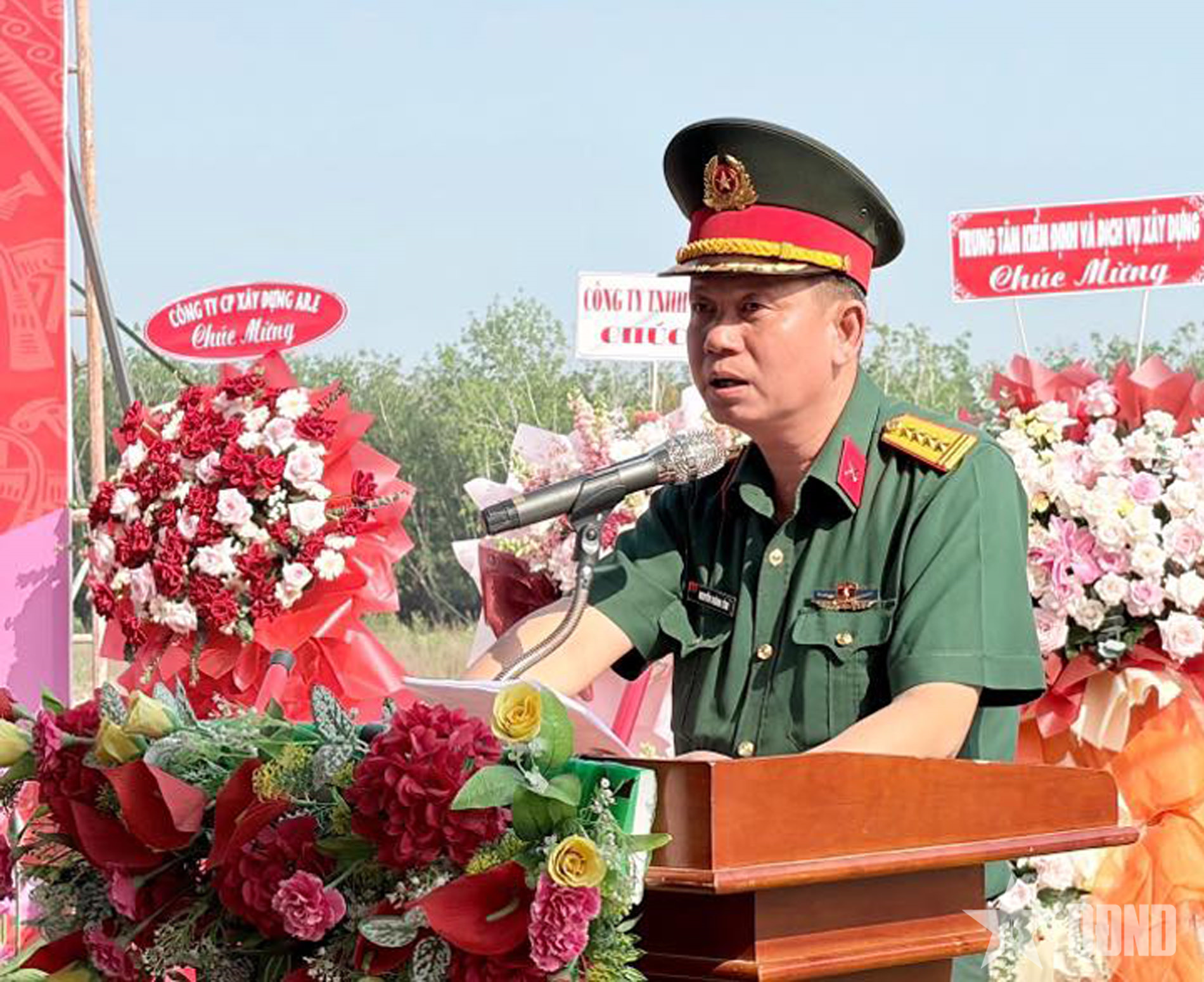 Bộ CHQS tỉnh Tây Ninh khởi công xây dựng khu tưởng niệm truyền thống